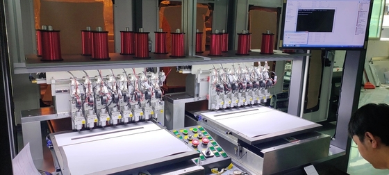 RFID Contactless Card Antenna Embedding Machine PVC Card INLAY Prelam Sheet Production Machine