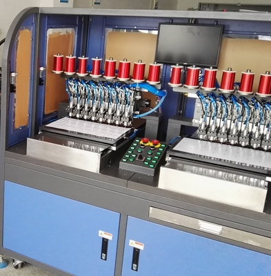 Prelam Sheet Antenna Implanter Machine 16 Embedding Heads For RFID Card INLAY YAE-216