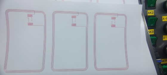 Prelam Sheet Antenna Implanter Machine 16 Embedding Heads For RFID Card INLAY YAE-216