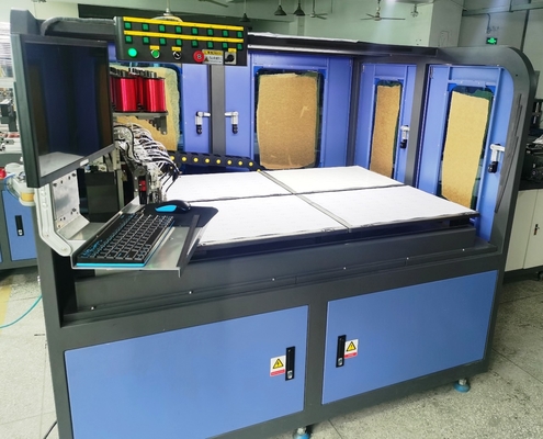 Plastic RFID Contactless Card Inlay Production Line With 32 Embedding Heads