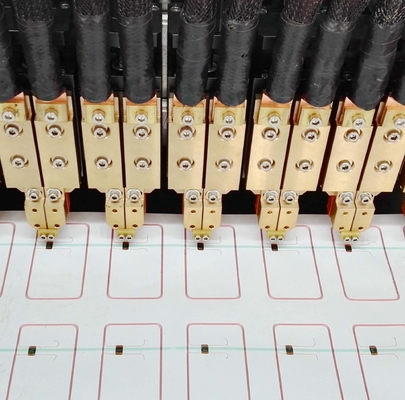 RFID Card INLAY Sheet Production Line 5 Welding Heads Chip Antenna Bonder