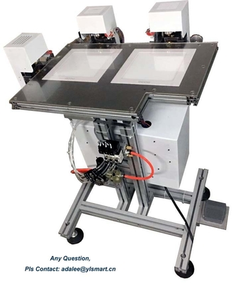 Manua RFID Inlay Sheet Collator And Bonder With Temperature Control System