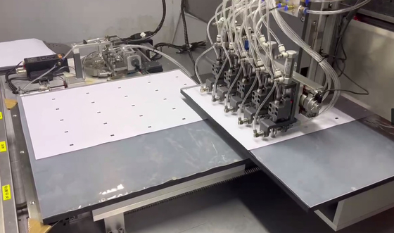 RFID Card Inlay Sheets Chip pick and place COB Implanting Machine YPP-8000