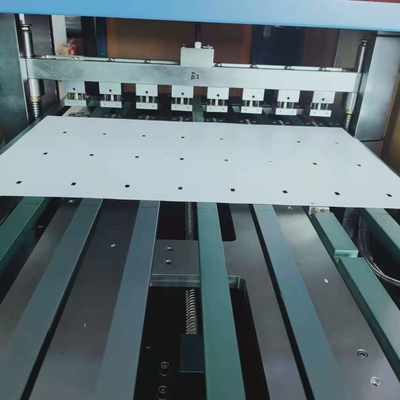 Prelam Sheet Hole Puncher Machine For 3x8 RFID Card Inlay Sheet Production