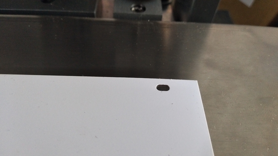 Position Side Hole Puncher Machine Inlay Sheet Position Hole Die Cutter YHP-S