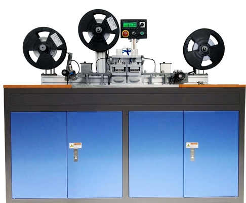 PLC Control Contactless Card Inlay Production Line RFID Chip Tape Die Cutting Machine
