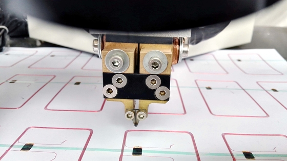 Manual Contactless Card Chip Re-Bonding Machine , Card Chip Antenna Welder YCR-1