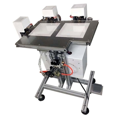 Manual Contactless Card Inlay Production Line Smart Card Sheet Collator And Bonder