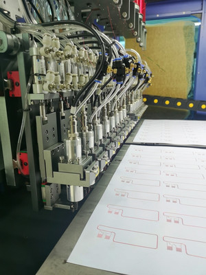 32 Embedding Heads RFID Card INLAY Antenna Implanting For Contactless Card