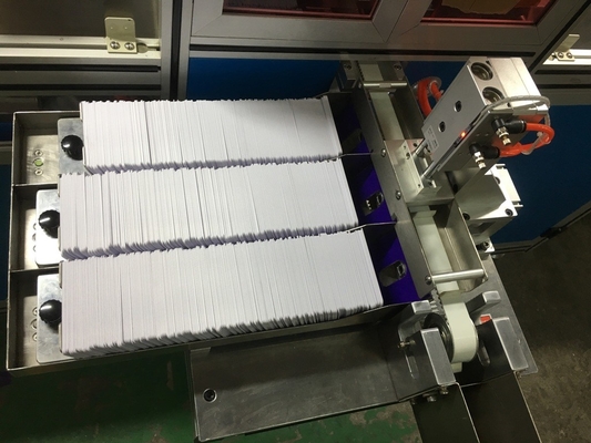Full Automatic Plastic Card Puncher YLFP-1 For CR 80 PVC Card Punching