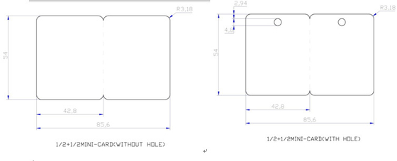Special Shape CR80 3 Tag Key Card Puncher YL-3TP For CR80 Card And Big Card