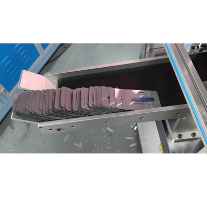 PLC Controlled Full Automatic Abnormal Shape Card Die Cutter For PVC ABS Paper Card