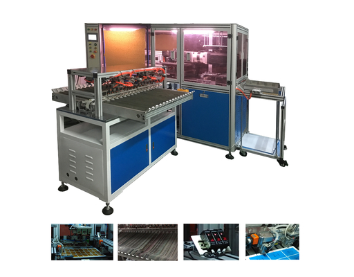 PLC Control Plastic Card Puncher And Sorter Machine With CCD Camera Positioning