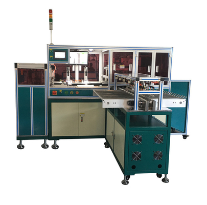 PLC Control Plastic Card Puncher And Sorter Machine With CCD Camera Positioning