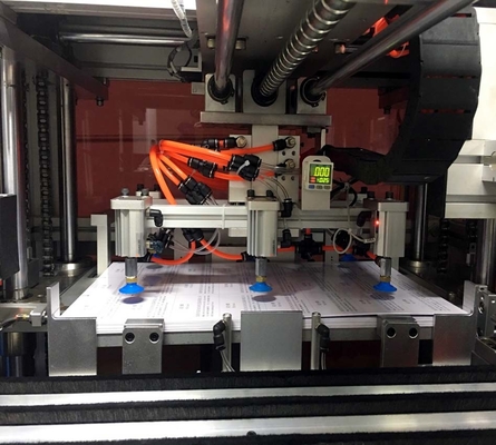 Plastic PVC CR80 Cards Die Cutting And Sorting Machine Full Automatic YLPS-1