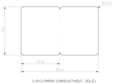 Specially Shaped Card Die Cutter 3 Tag 2 Tag Abnormal Shape Punching Card Machine