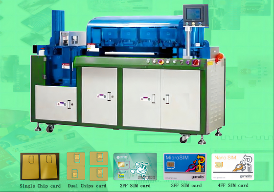 All In One GSM SIM Card Punching Machine Full Auto SIM Card Die Cutter
