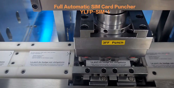 Full Automatic SIM Card Puncher 2FF 3FF 4FF GSM One Chip Card Cutter YLFP-SIM-1