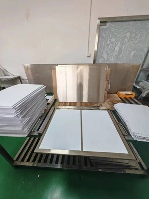 Smart Card RFID Inlay Laminating Machine With Automatic Tray Moving 4 Cylinders
