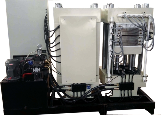 Semi Auto Plastic Card Laminating Machine For RFID INLAY Sheets Or RFID Chip Card