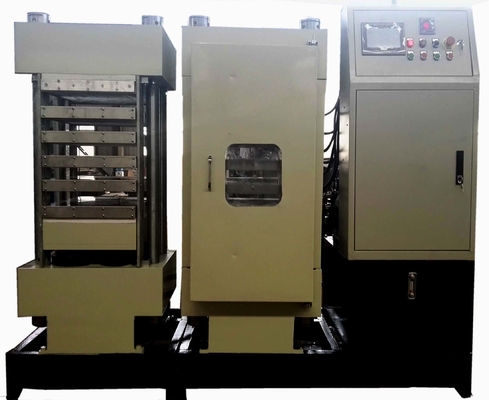 RFID Chip Card Prelam 5x5 Plastic Card Laminating Machine With 2 Towers 6 Daylights