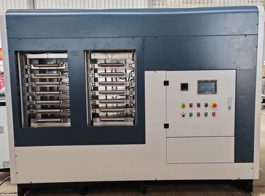 Auto Tray Transfer Smart Card Pressing Machine 560x750mm RFID Chip Card Lamination Machine
