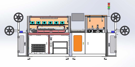 220V 50Hz Contact Card Production Line IC Pre Perso And Initialization Machine