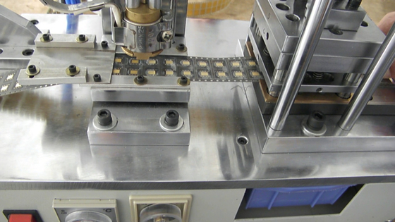 High Speed Contact Card Production Line IC Card Module Cutter Mitsubishi PLC Control