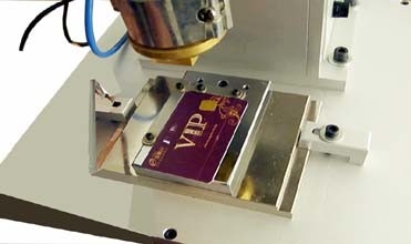 Relay Controlled Manual IC Card Implanting Machine For Implanting The Single Chips
