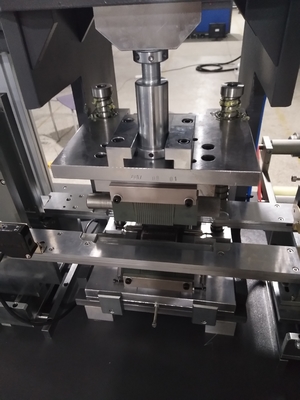 CR80 Plastic Card Stamping Machine Automatic Card Embossing and Tipping Machine