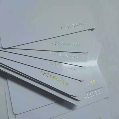 PLC Controlled Plastic Card Hot Foil Stamping Machine Card Concave Code Gilding Machine