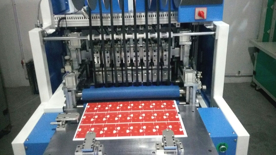 8.5KW 8 Head Magnetic Stripe Laying Machine For Plastic Cards YMSL-1000