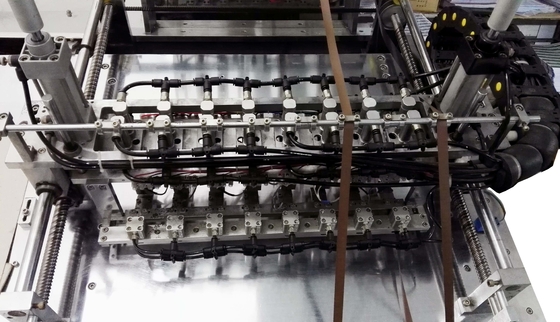 Compact Automatic Magnetic Stripe Laying Machine For PVC Sheets 3x8 4x8 Layout