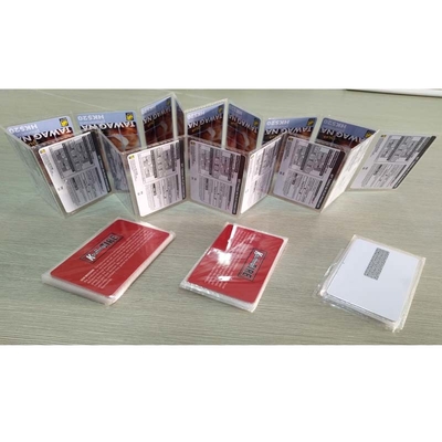 High Speed Ultrasonic Card Packaging Machine 0.25mm - 0.8mm Thick 30000 pcs/hr