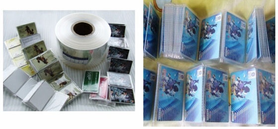 Auto Hot Sealing Card Packaging Machine 2.5KW 6000 Cards/Hour YHP-600