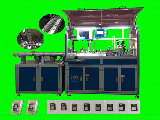4KW 2FF Mini SIM Card Packaging Machine Automatic PLC Controlled 8000pcs/hour