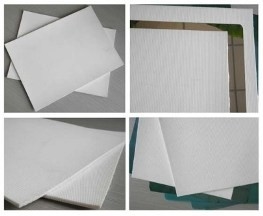 A4 A3 Woolen Felt Plastic Card Lamination Pad Custom Size
