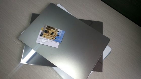 0.6mm Semi Matte Smart Card Material Lamination Steel Plate For PVC Card Making