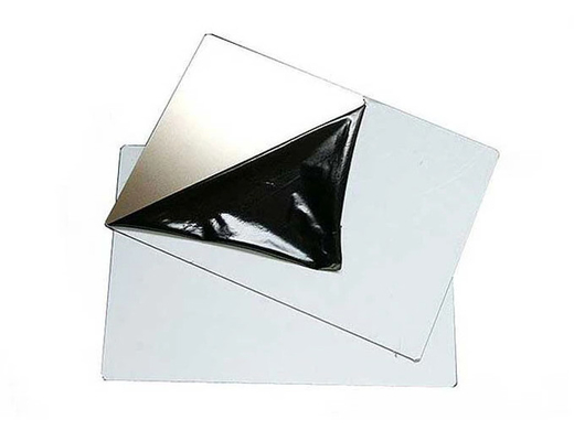 0.4mm - 1.0mm Smart Card Material Silk Laminated Steel Plate For RFID Card Production