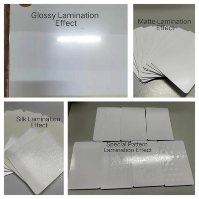 Special Pattern Smart Card Material 1.0mm Card Lamination Steel Panel