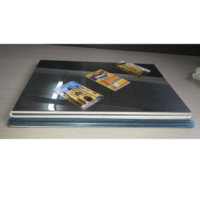 High Glossy Mirror Finish Lamination Steel Plate For Smart Cards Production