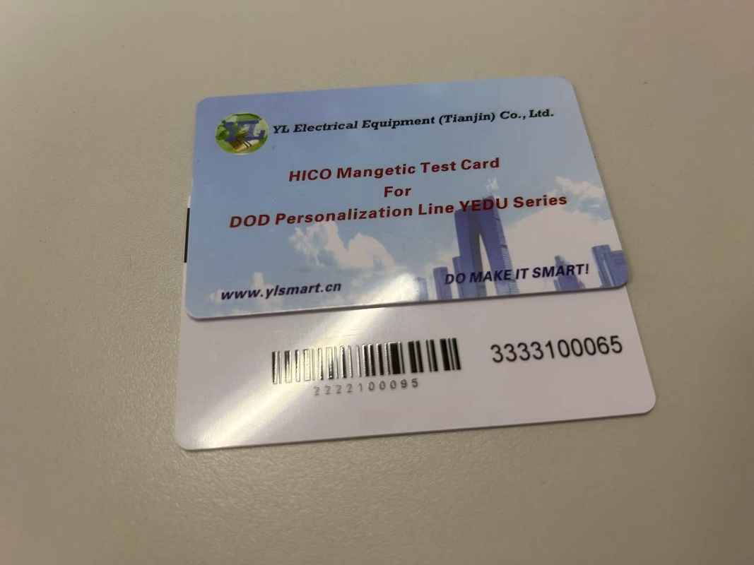 Magnetic Card RFID Card Smart Card Personalization Machine With DOD Inkjet Printing