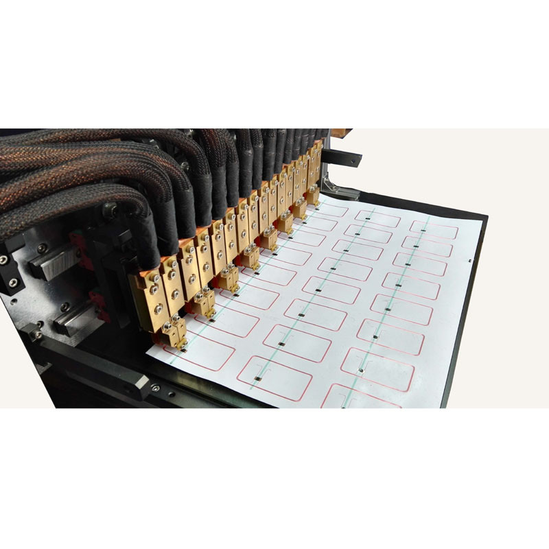 Contactless Card Chip Bonding Machine RFID Card INLAY Sheet Chip Antenna Bonder