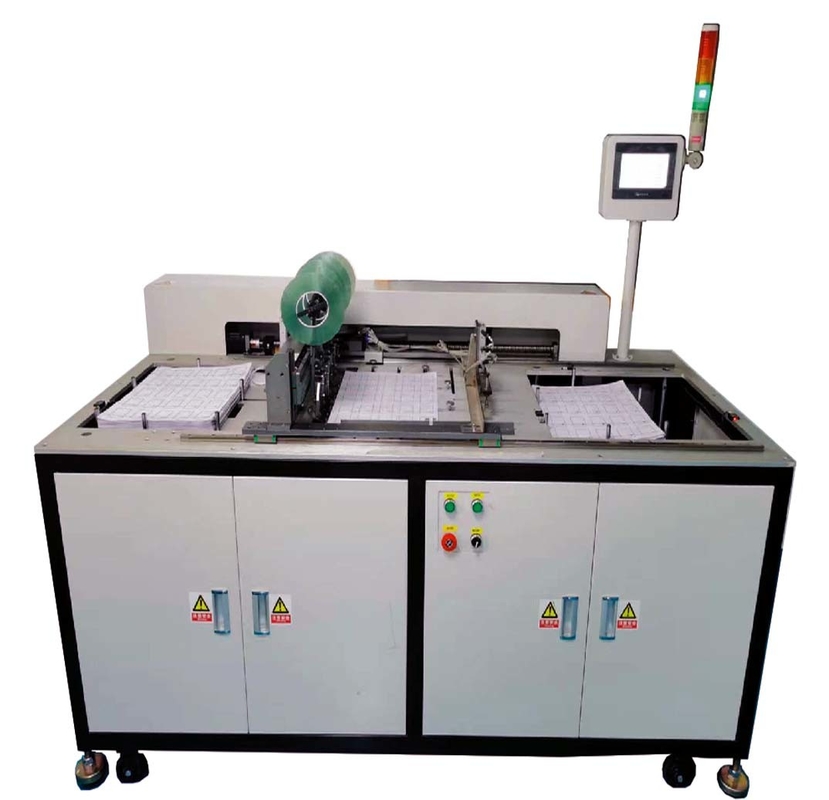 Full Auto RFID Card Inlay Production Line Sheet Glue Tape Pasting Machine YGA-1000+