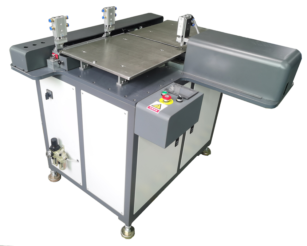 RFID Card PVC INLAY Sheet CNC Hole Punching Machine High Position Accuracy