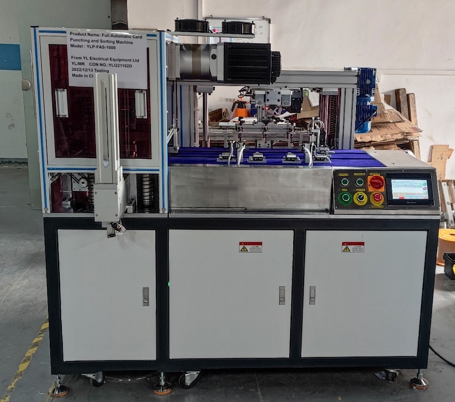 Auto Plastic Playing Card Punching Machine 5x5 Card Die Cutter YLP-FA-600