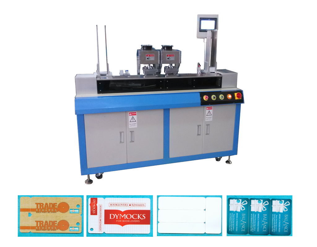 Specially Shaped Card Die Cutter 3 Tag 2 Tag Abnormal Shape Punching Card Machine