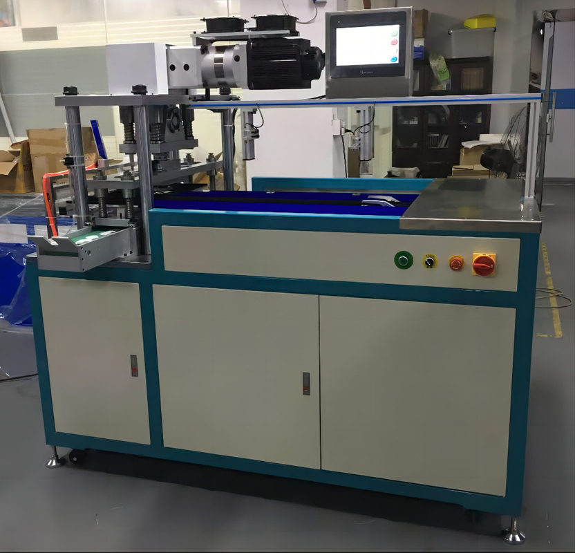 Automatic AC 380V 50HZ Card Punching Machine With Man Machine Interface Operation