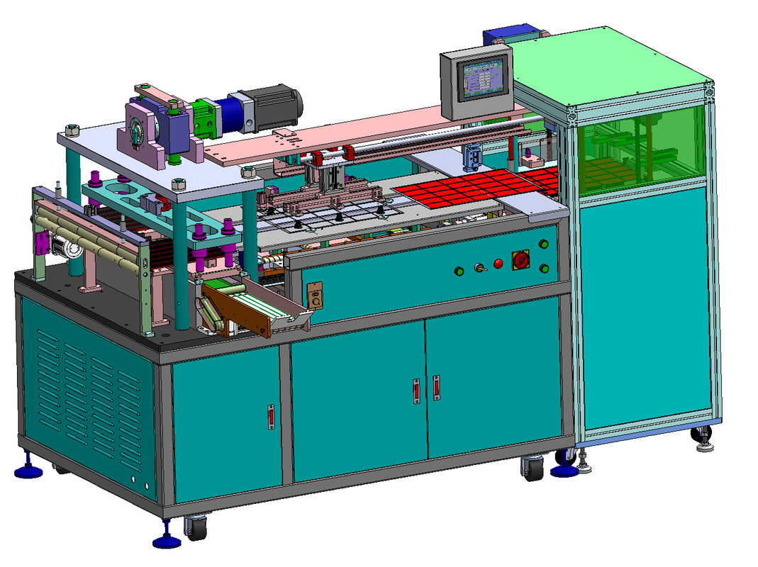 5.5KW Automatic Card Punching Machine Customized Shape Card Die Cutting Machine