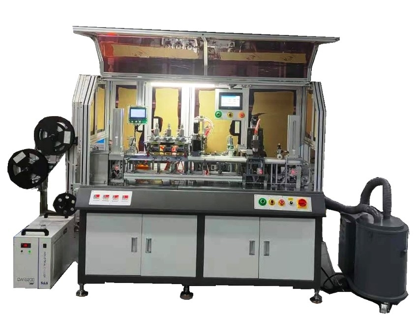 All In One PLC Control Contact Card Production Line IC Card Milling And Embedding Machine